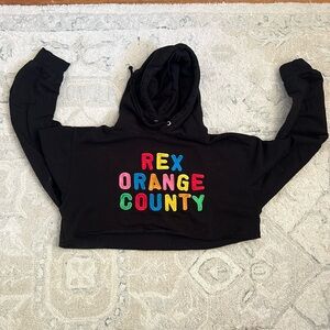 Rex Orange County cropped sweatshirt